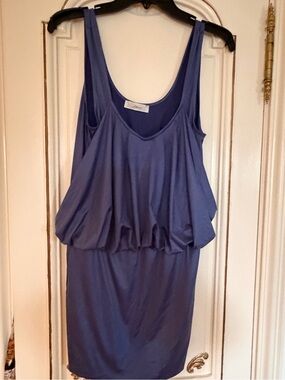 Sleeveless Blue Blouson Dress size XS